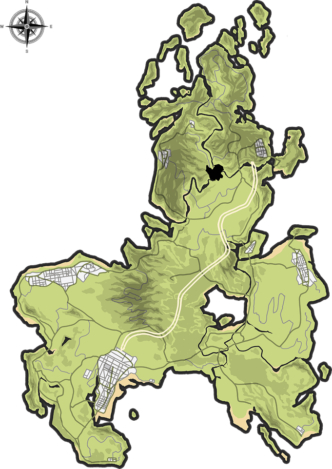 Gasfield Map